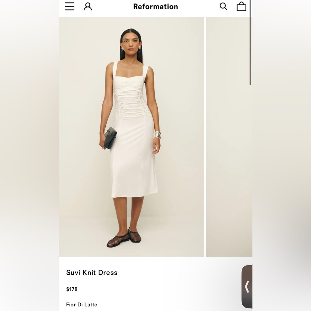 Reformation Suvi Knit Dress